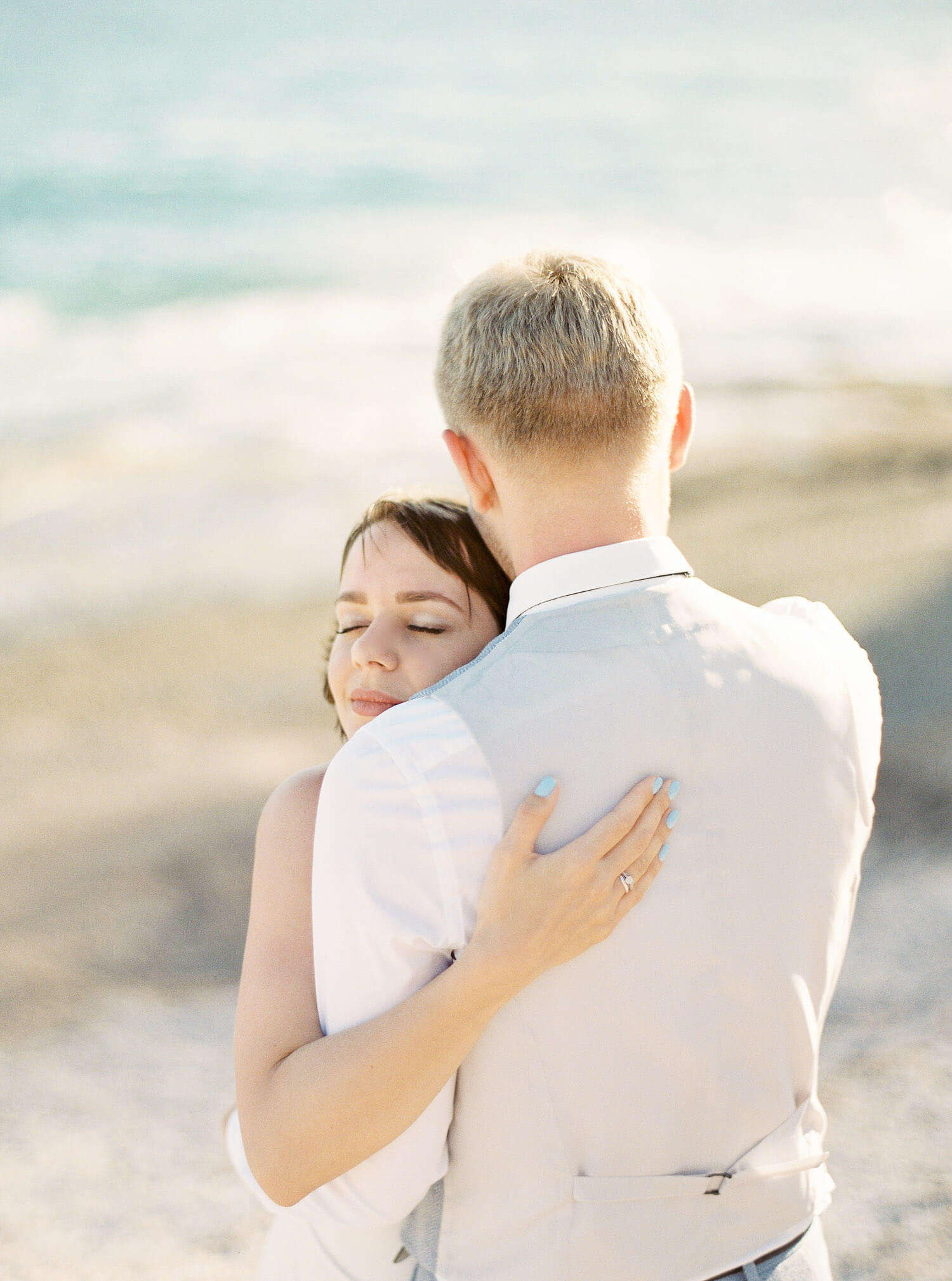 love story in Tenerife film photography